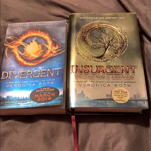Divergent and insurgent book series Veronica Roth - Picture 1 of 5